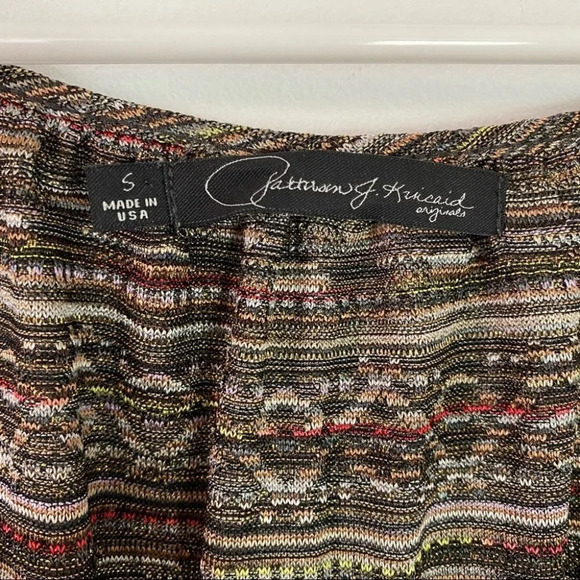 Patterson J Kincaid Earthy Tunic Dress Womens Size Small Tan Multi Multicolored - Picture 10 of 13